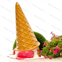 рекламный стоппер мороженое