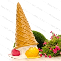 объемная фигура мороженое