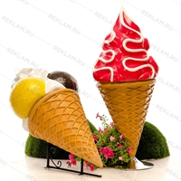 рекламный стоппер мороженое