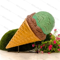 рекламный стоппер мороженое