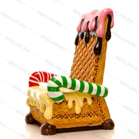 кресло для детской площадки мороженое