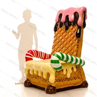 кресло для детей мороженое