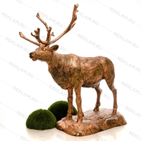 объемная фигура олень северный