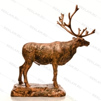 фигура под бронзу олень северный