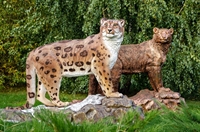 ОБЪЕМНАЯ ФИГУРА СНЕЖНЫЙ БАРС ОБЪЕМНАЯ ФИГУРА СНЕЖНЫЙ БАРС