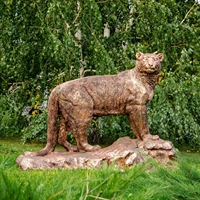 снежный барс фигура под бронзу снежный барс фигура под бронзу