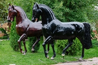 Объемная фигура Конь вороной - фото 33410