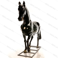 Объемная фигура Конь вороной - фото 33414