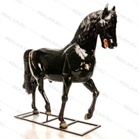 Объемная фигура Конь вороной - фото 33416