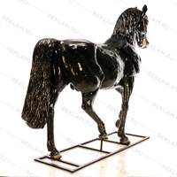 Объемная фигура Конь вороной - фото 33418