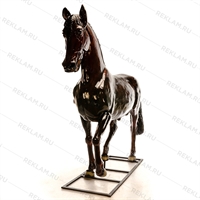 Объемная фигура Конь вороной - фото 33422