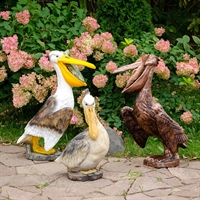 садовые фигуры пеликаны