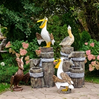 садовая фигура пеликан