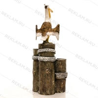 садовый фонтан пеликан