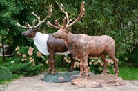 ростовая фигура олень