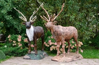 северный олень фигура для парка