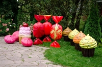 Рекламная фигура Конфета, стеклопластик - фото 33695