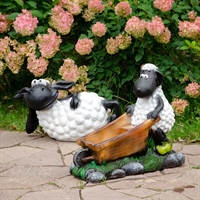 декоративная фигура овечка