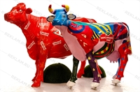 объемная фигура корова