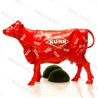 объемная фигура корова