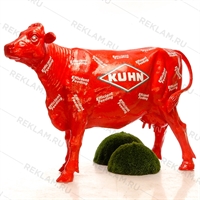 объемная фигура корова