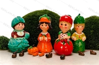 садовая фигура помидорка