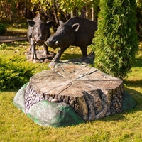 объемная фигура кабан