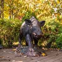 рекламная фигура кабан