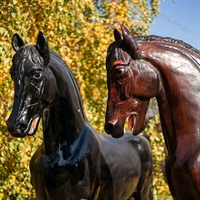 объемная фигура коня