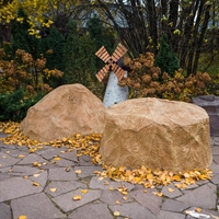 декоративная крышка на септик