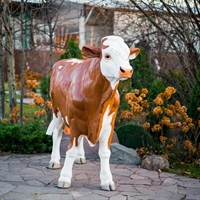 Объемная фигура Бык симментальской породы