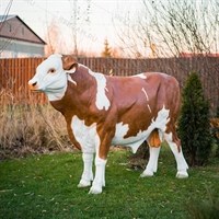 Объемная фигура Бык симментальской породы