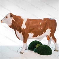 Объемная фигура Бык симментальской породы