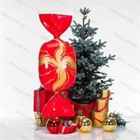 новогодний декор конфета