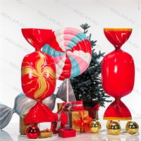 новогодний декор для кафе