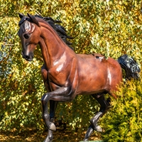 объемная фигура лошадь арабская