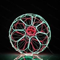 Новогодний светящийся шар