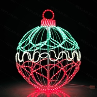 световой шар для новогоднего офомрления