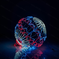 Светящийся шар новогодний, D 80 см - фото 34630