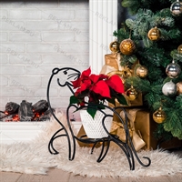 подставка для цветов тигр