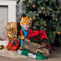 новогодний подарок тигренок