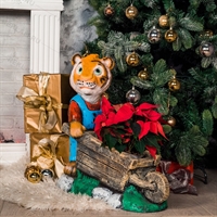 тигренок кашпо для цветов