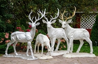 новогодние фигуры оленей