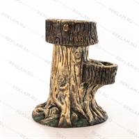 декоративный фонтан пеньки декоративный фонтан пеньки