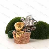 декоративный фонтан кувшины с лейкой декоративный фонтан кувшины с лейкой