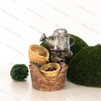 садовый фонтан кувшины с лейкой садовый фонтан кувшины с лейкой