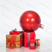 Новогодняя фигура Шар елочный средний - фото 35035