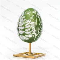 Фигура яйцо с росписью - фото 35052