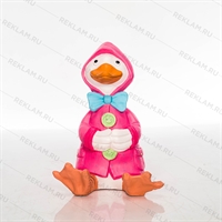 объемная фигура утенок в плаще