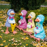 объемная фигура утенок